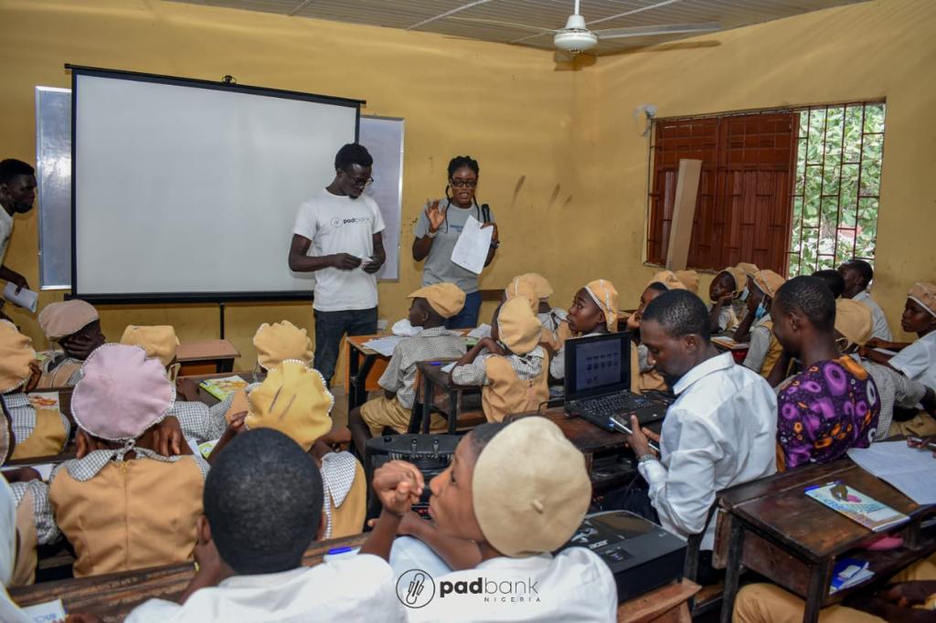 NESII Partnered with PadBank Nigeria to Provided Menstrual Kits