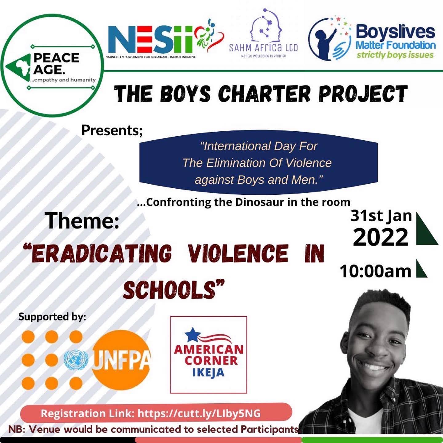 NESII Observes Day for the Elimination of Violence Against Men and Boys